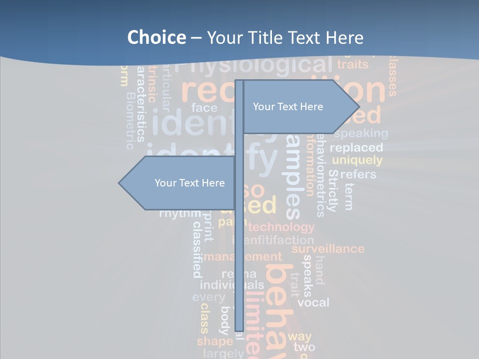 Elderly Aging Human PowerPoint Template