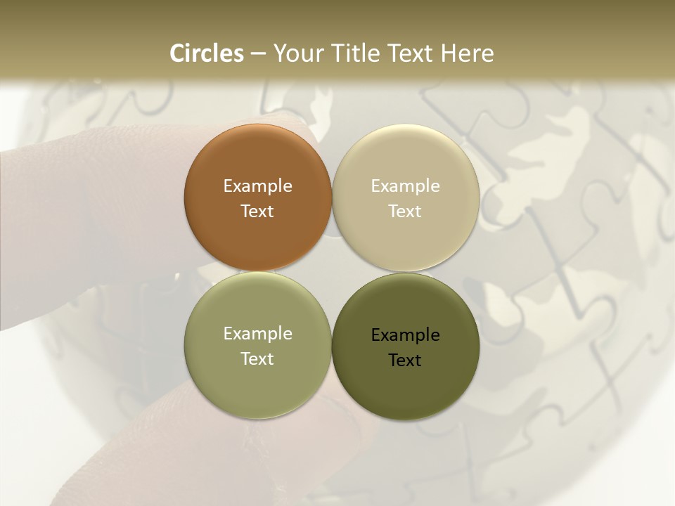 Women Elder Close Up PowerPoint Template