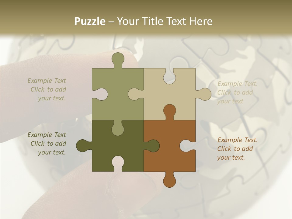 Women Elder Close Up PowerPoint Template