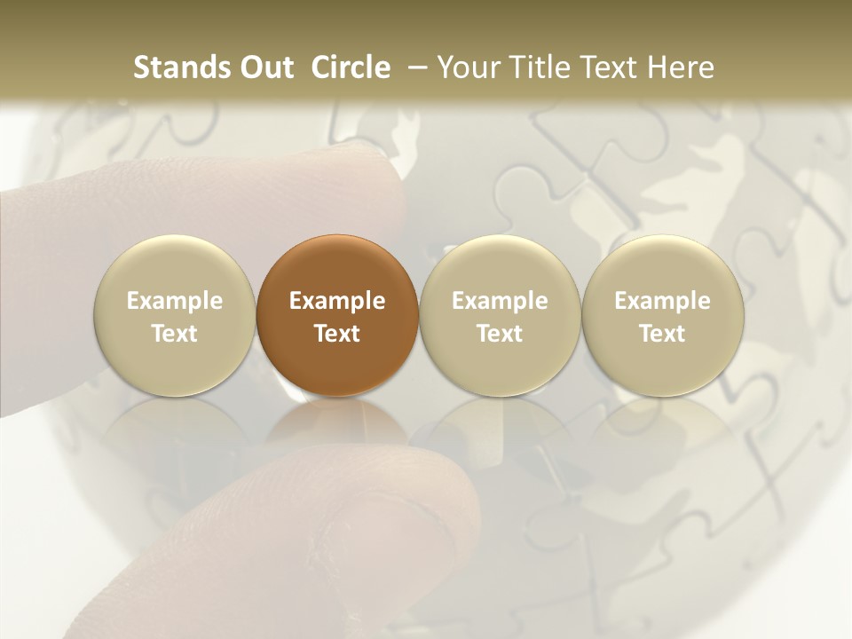 Women Elder Close Up PowerPoint Template