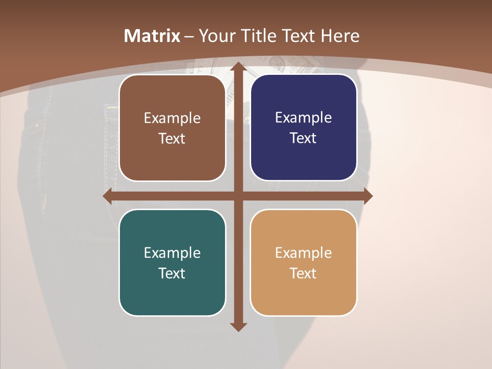 White Background Women Elder PowerPoint Template