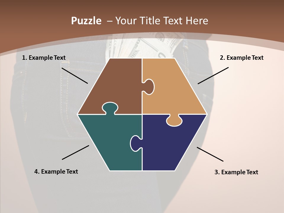 White Background Women Elder PowerPoint Template