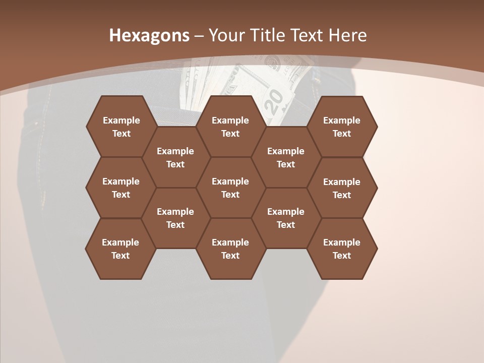 White Background Women Elder PowerPoint Template