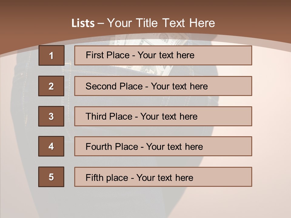 White Background Women Elder PowerPoint Template