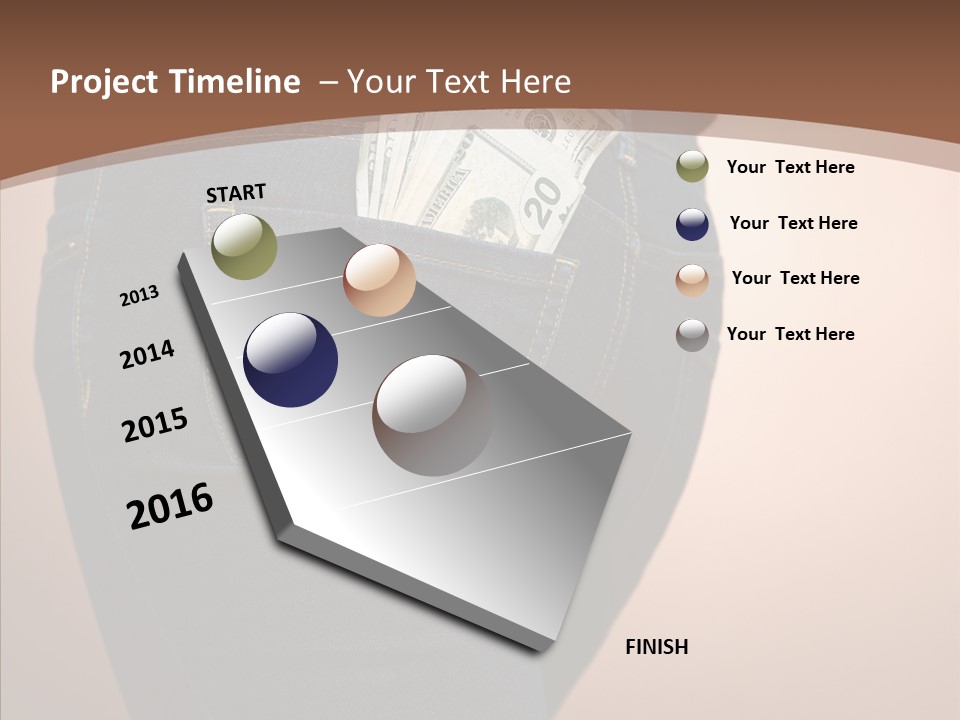 White Background Women Elder PowerPoint Template