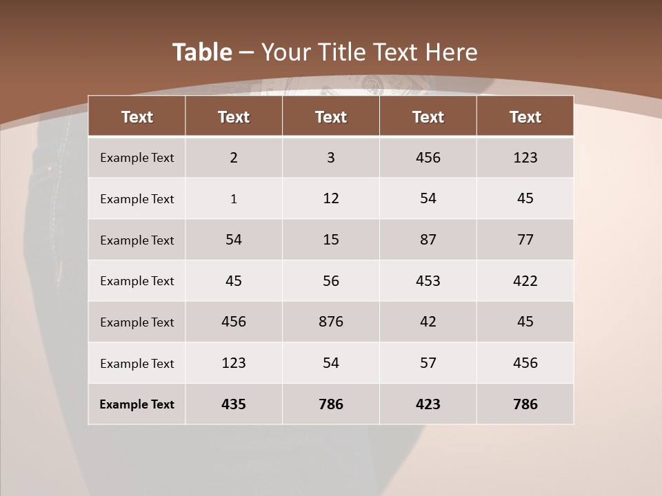 White Background Women Elder PowerPoint Template