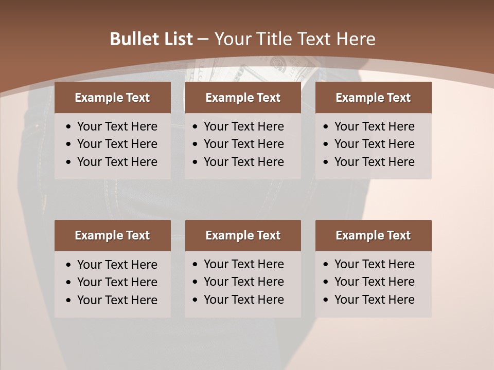 White Background Women Elder PowerPoint Template