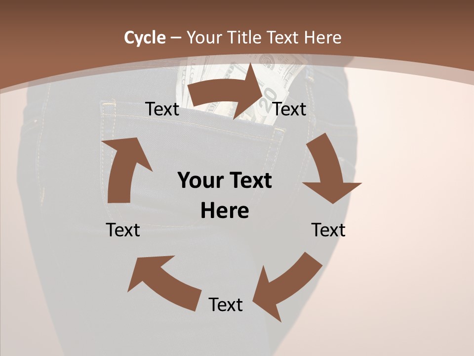 White Background Women Elder PowerPoint Template