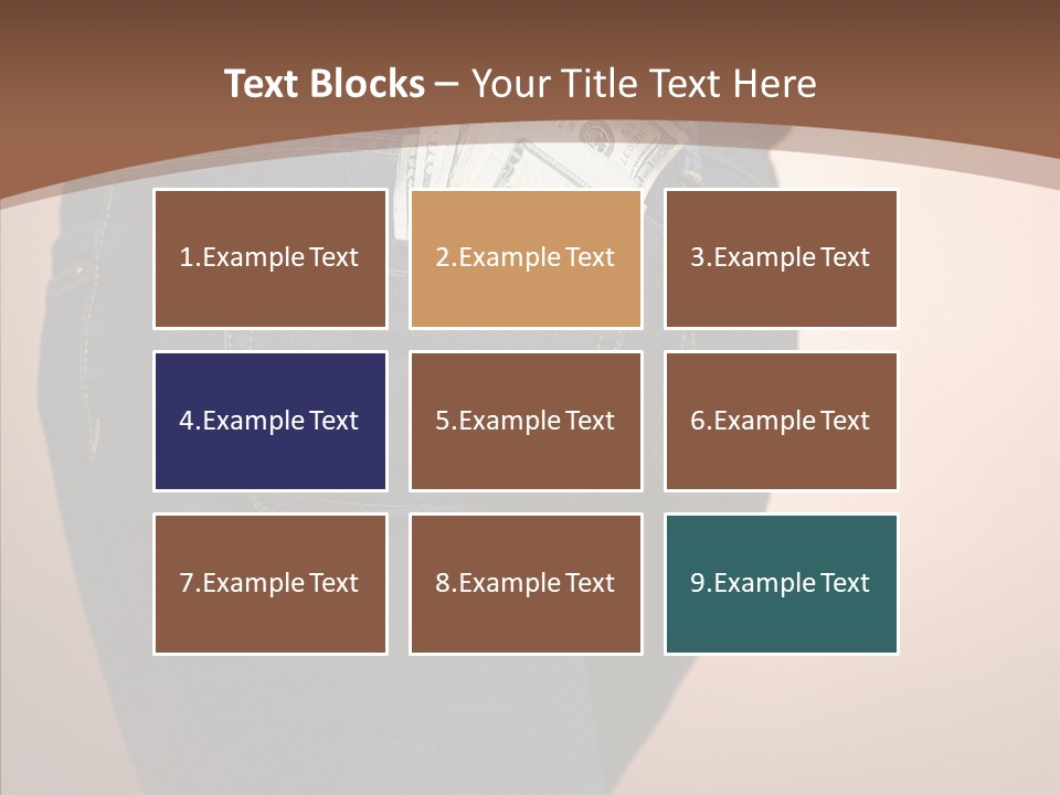 White Background Women Elder PowerPoint Template