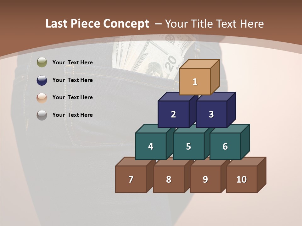 White Background Women Elder PowerPoint Template