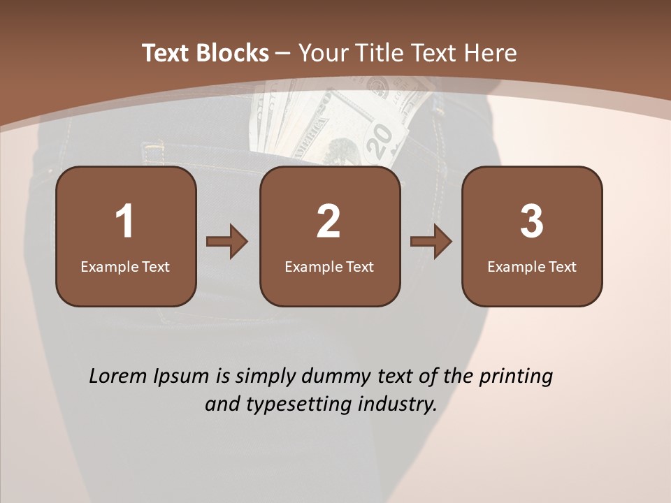 White Background Women Elder PowerPoint Template