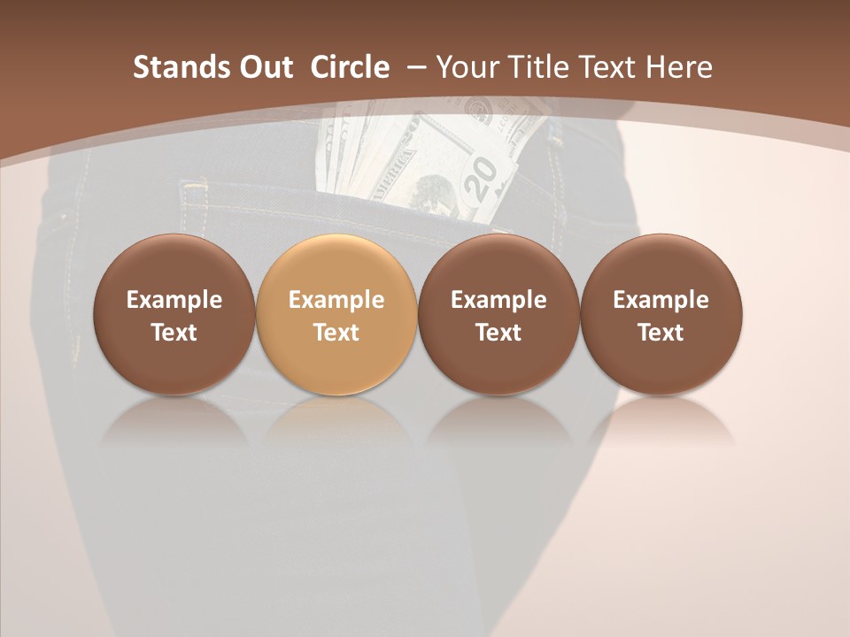 White Background Women Elder PowerPoint Template