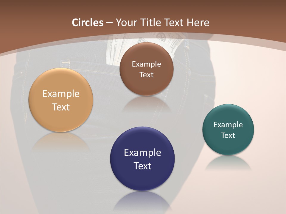 White Background Women Elder PowerPoint Template