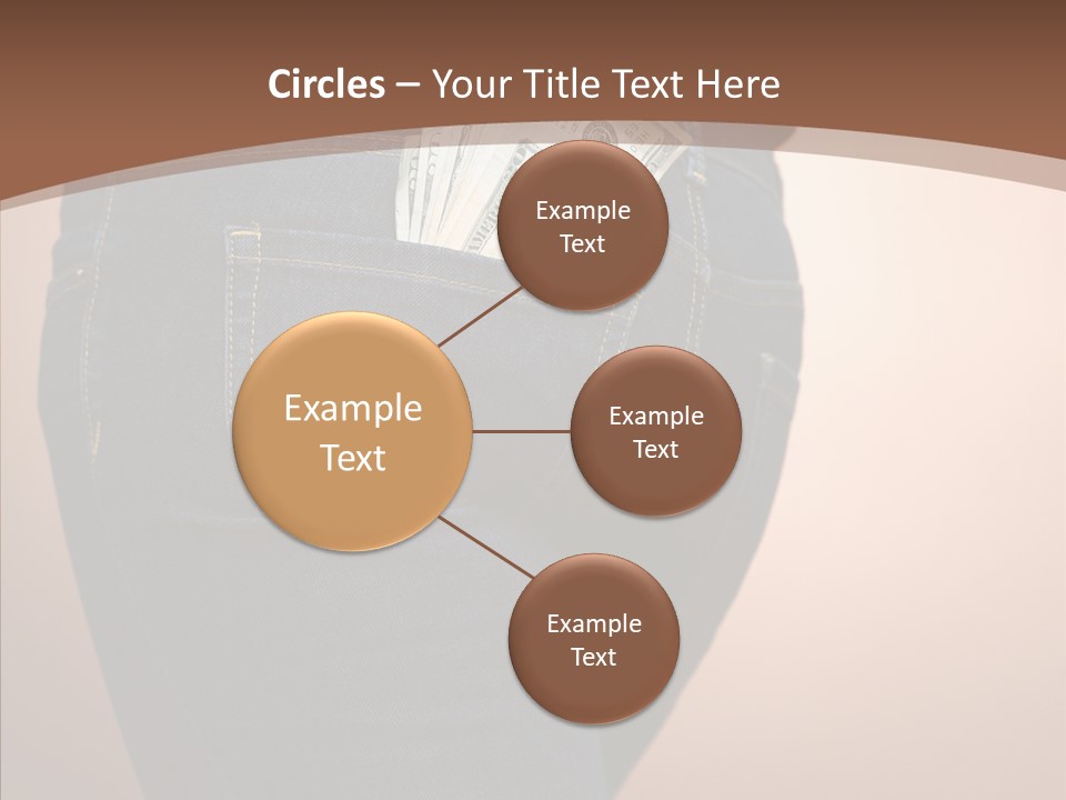 White Background Women Elder PowerPoint Template