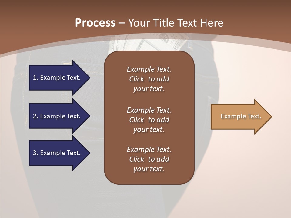 White Background Women Elder PowerPoint Template