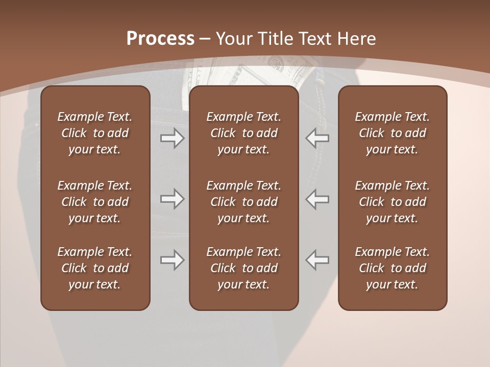 White Background Women Elder PowerPoint Template