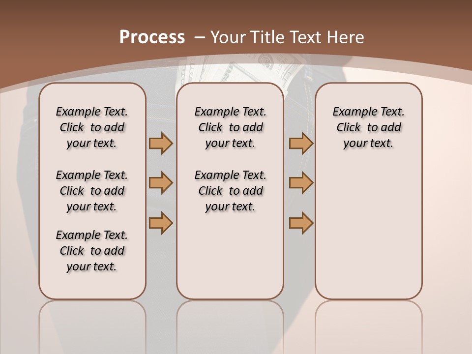 White Background Women Elder PowerPoint Template