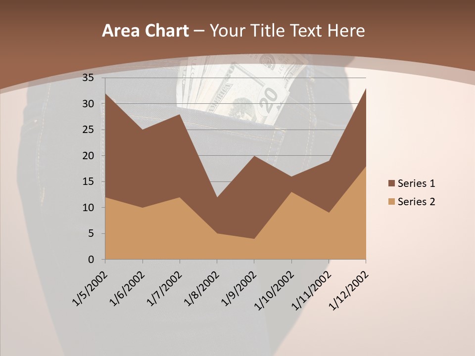 White Background Women Elder PowerPoint Template