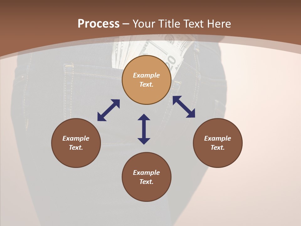 White Background Women Elder PowerPoint Template