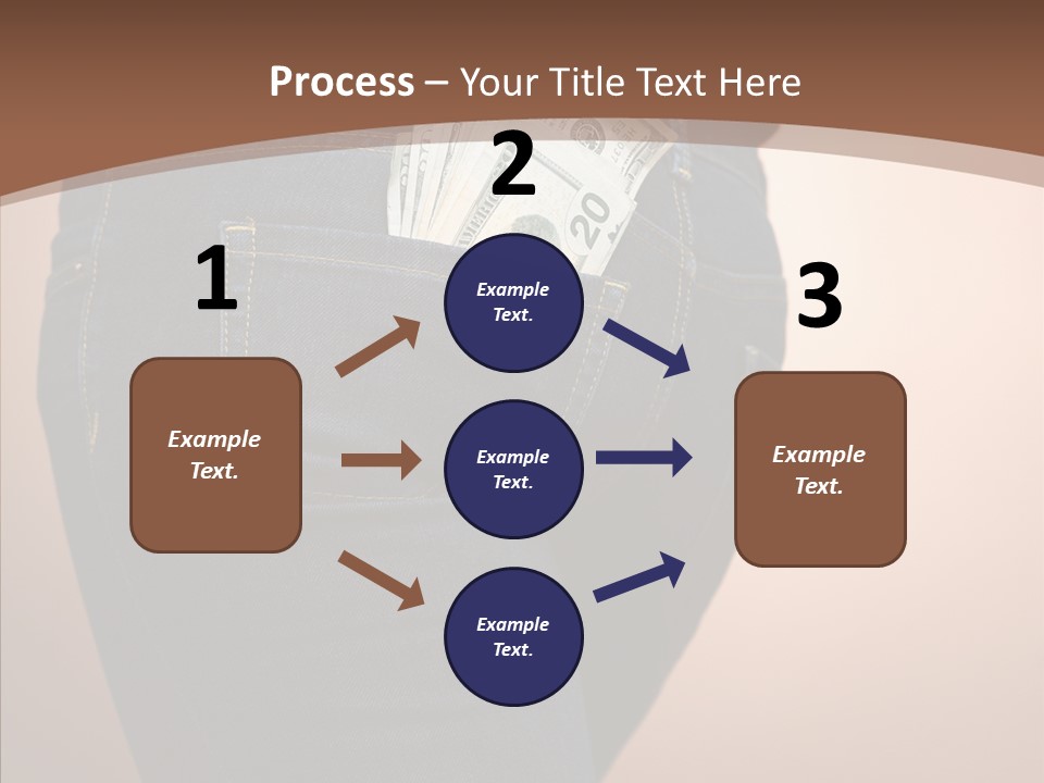 White Background Women Elder PowerPoint Template