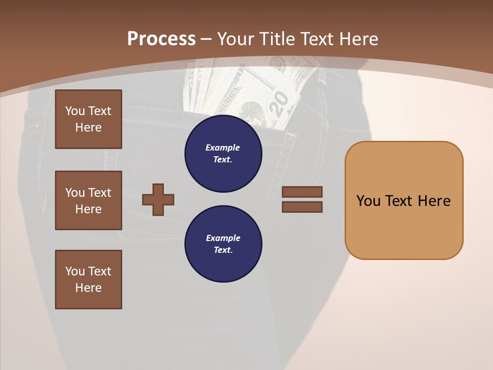 White Background Women Elder PowerPoint Template