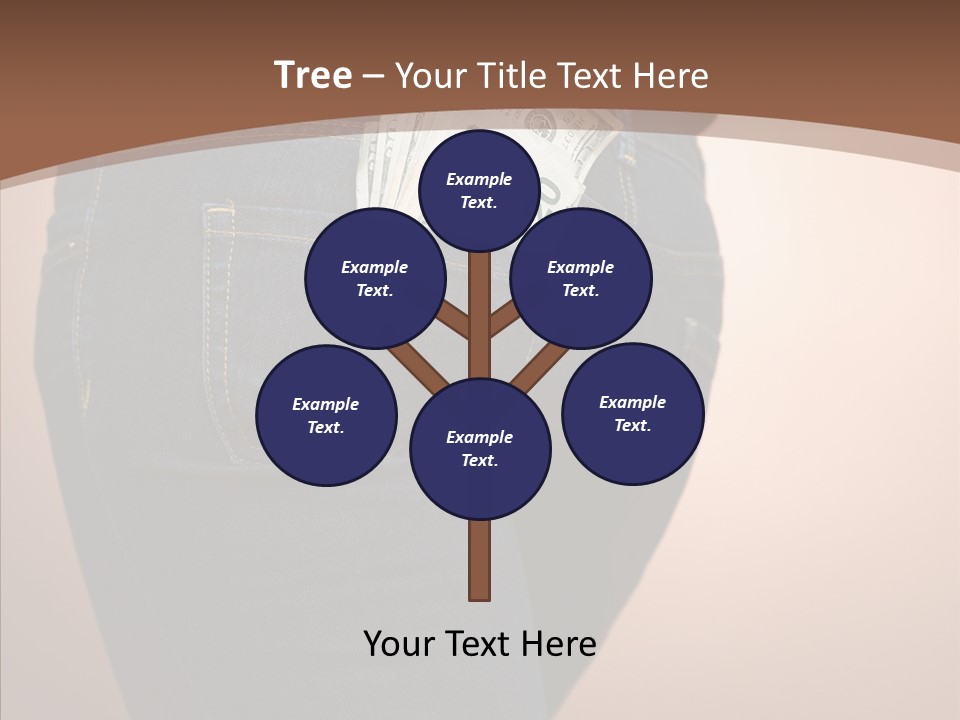 White Background Women Elder PowerPoint Template