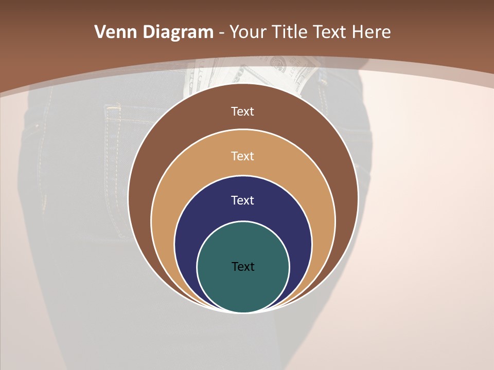 White Background Women Elder PowerPoint Template