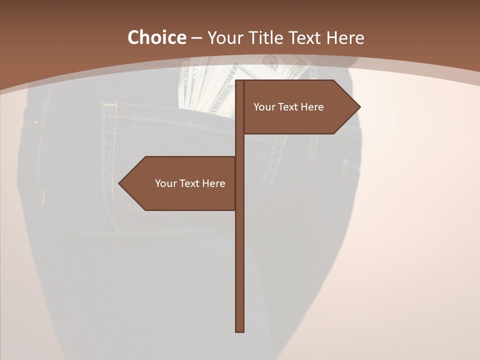 White Background Women Elder PowerPoint Template