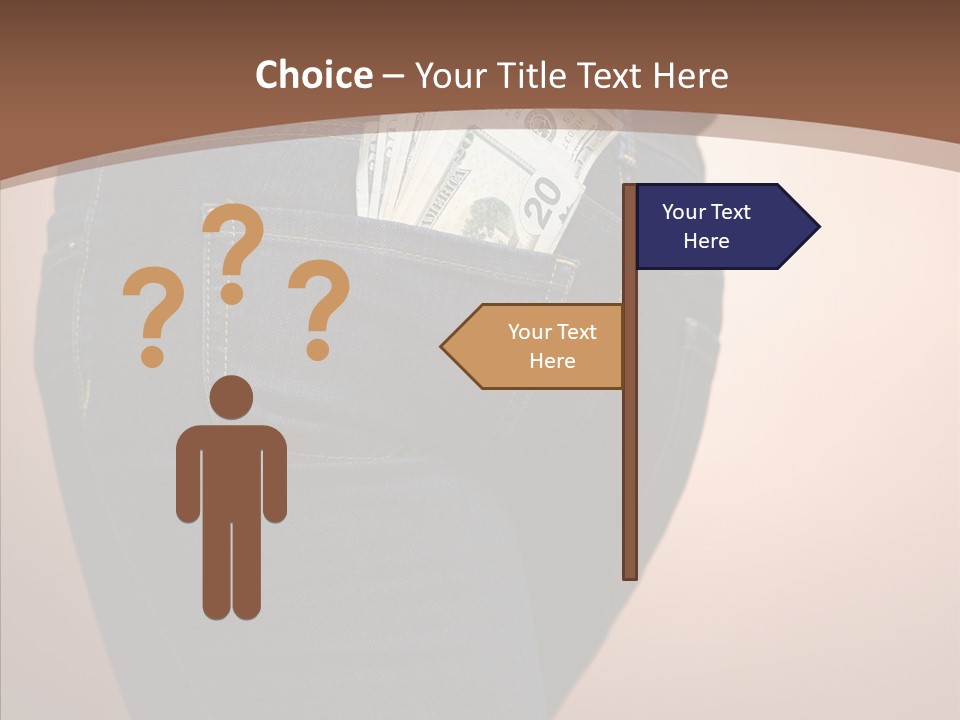 White Background Women Elder PowerPoint Template