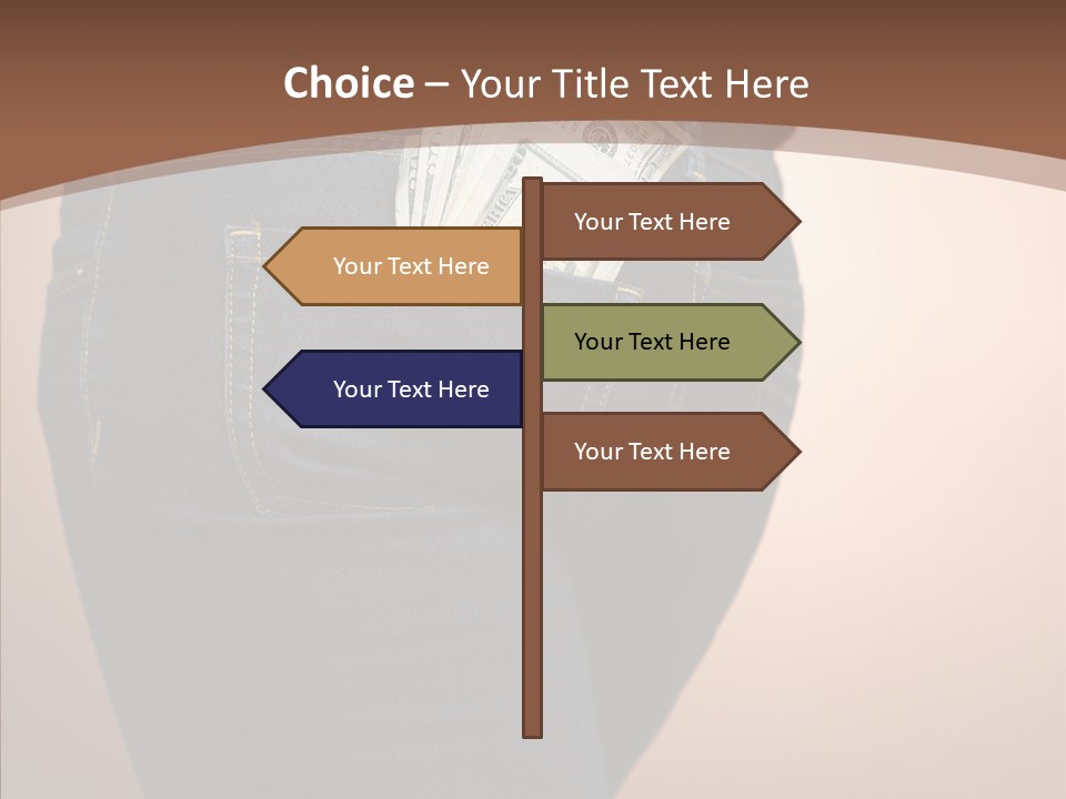 White Background Women Elder PowerPoint Template