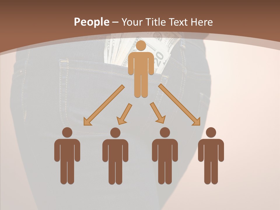 White Background Women Elder PowerPoint Template