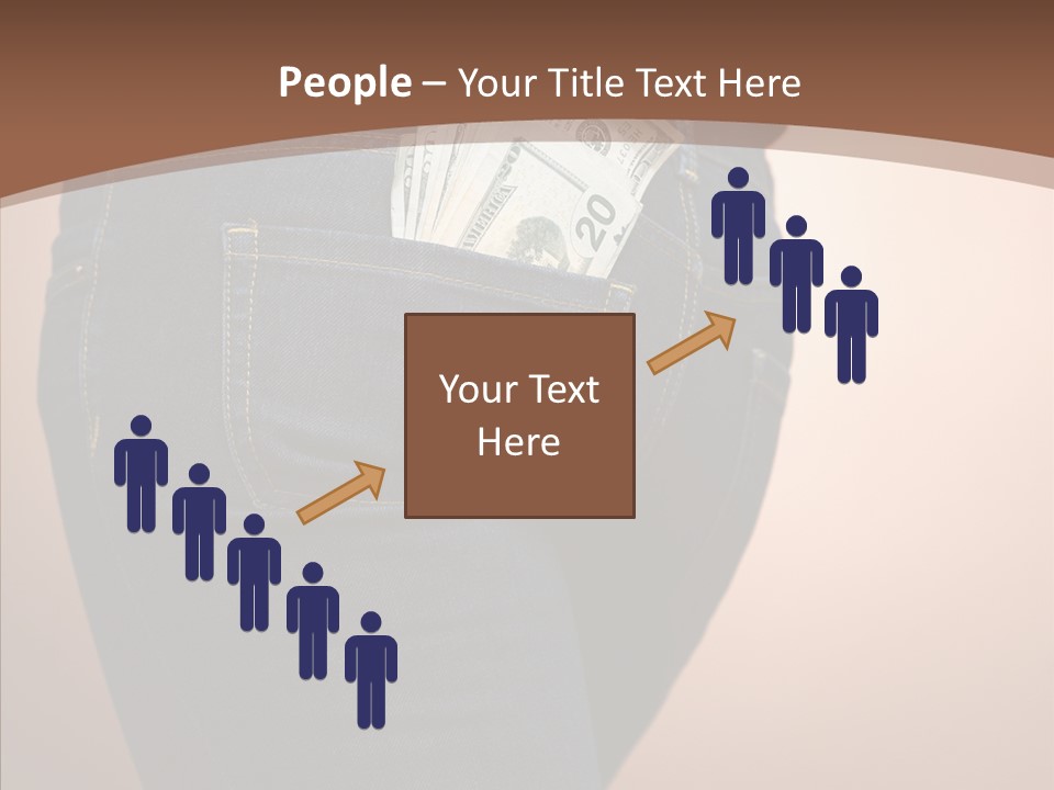 White Background Women Elder PowerPoint Template