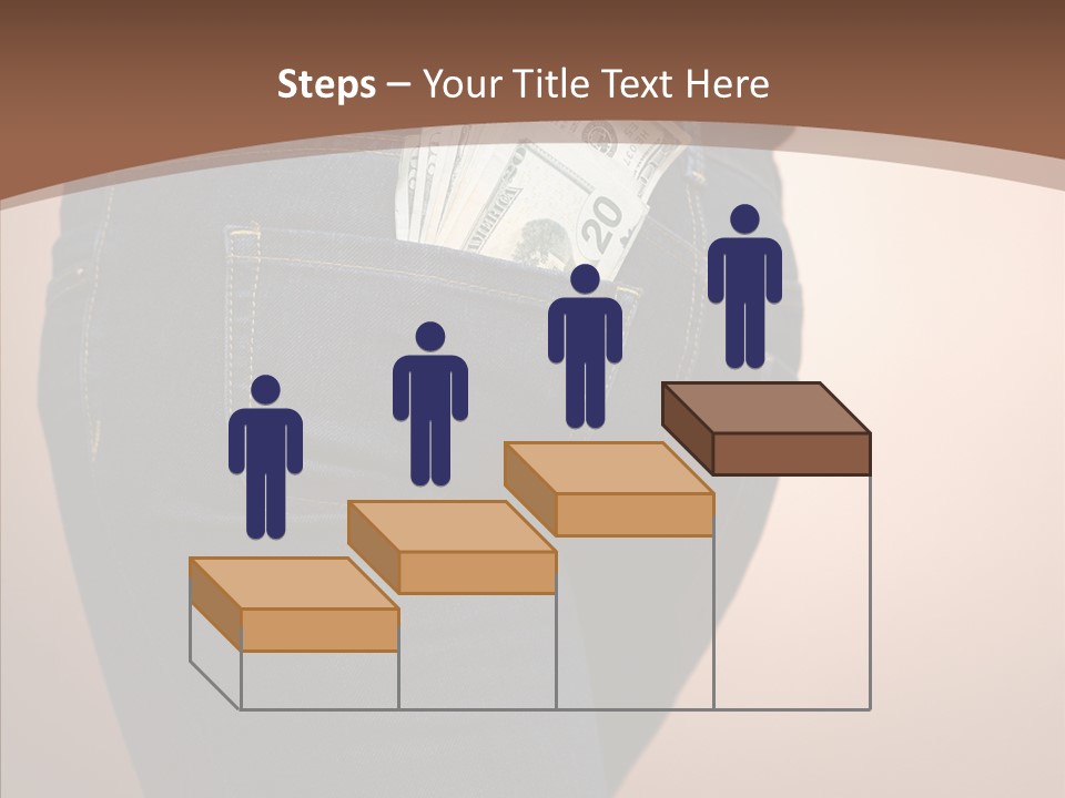 White Background Women Elder PowerPoint Template