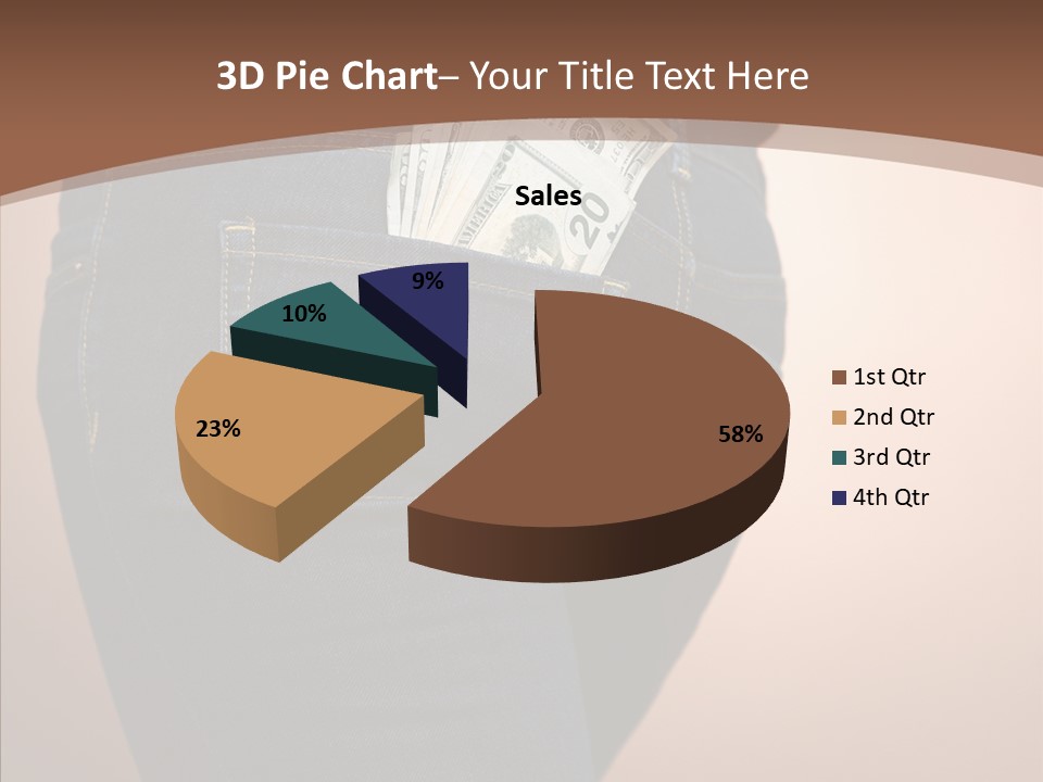 White Background Women Elder PowerPoint Template