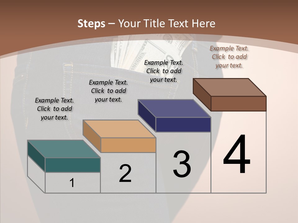 White Background Women Elder PowerPoint Template