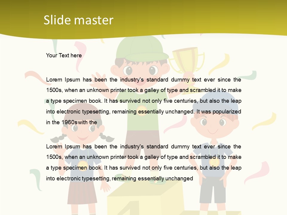 Togetherness Caregiver Senior PowerPoint Template