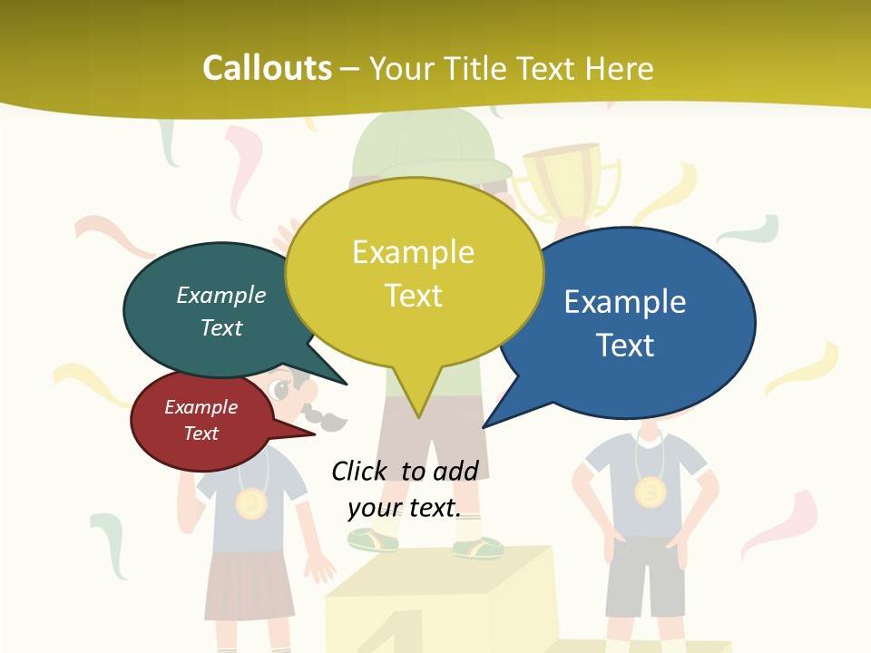 Togetherness Caregiver Senior PowerPoint Template