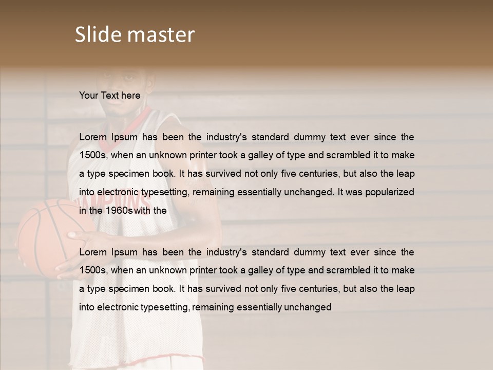 Helping Hand Closeup Two PowerPoint Template