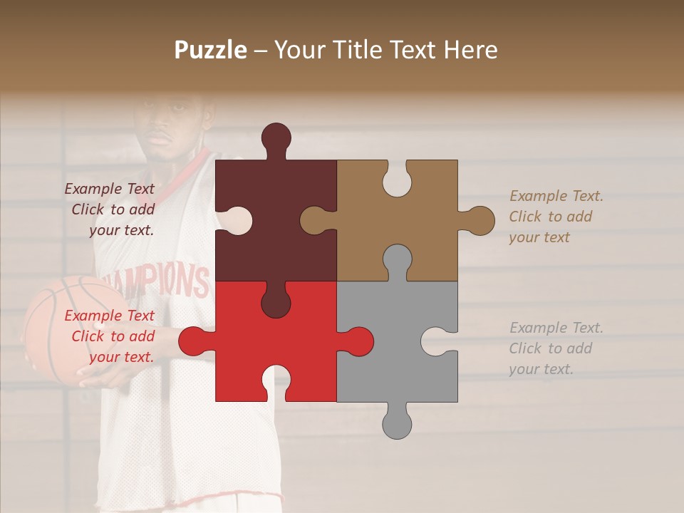 Helping Hand Closeup Two PowerPoint Template