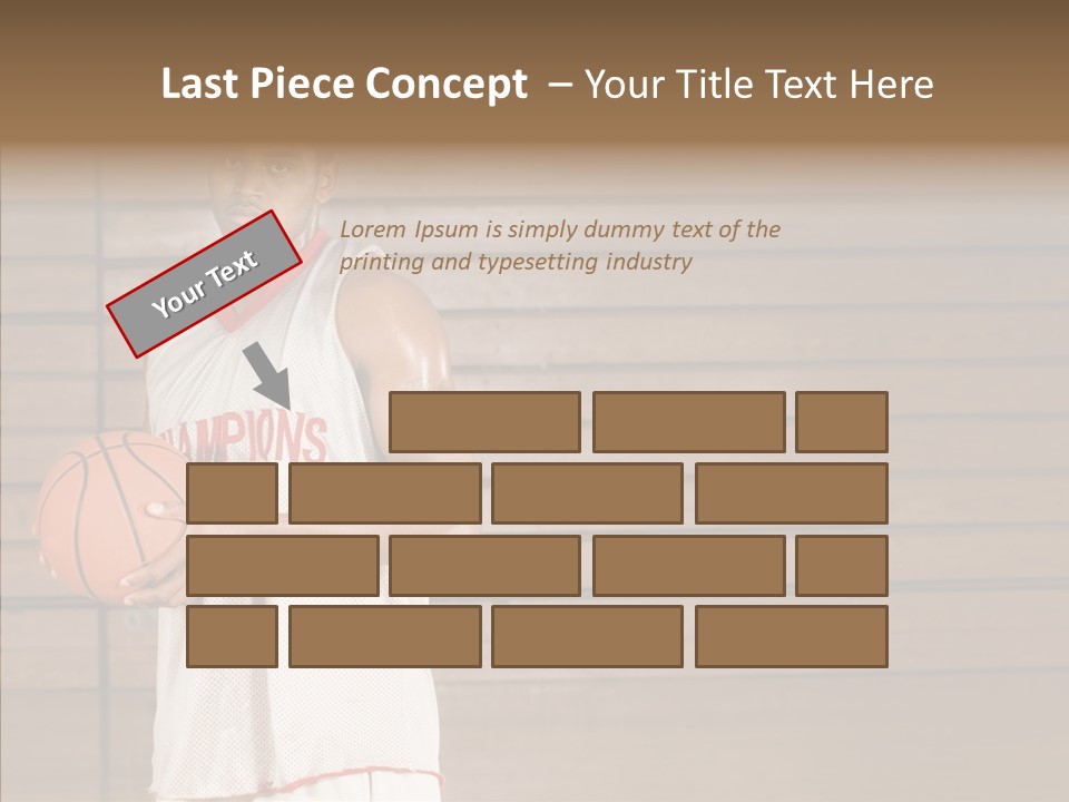 Helping Hand Closeup Two PowerPoint Template