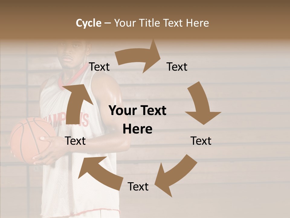 Helping Hand Closeup Two PowerPoint Template