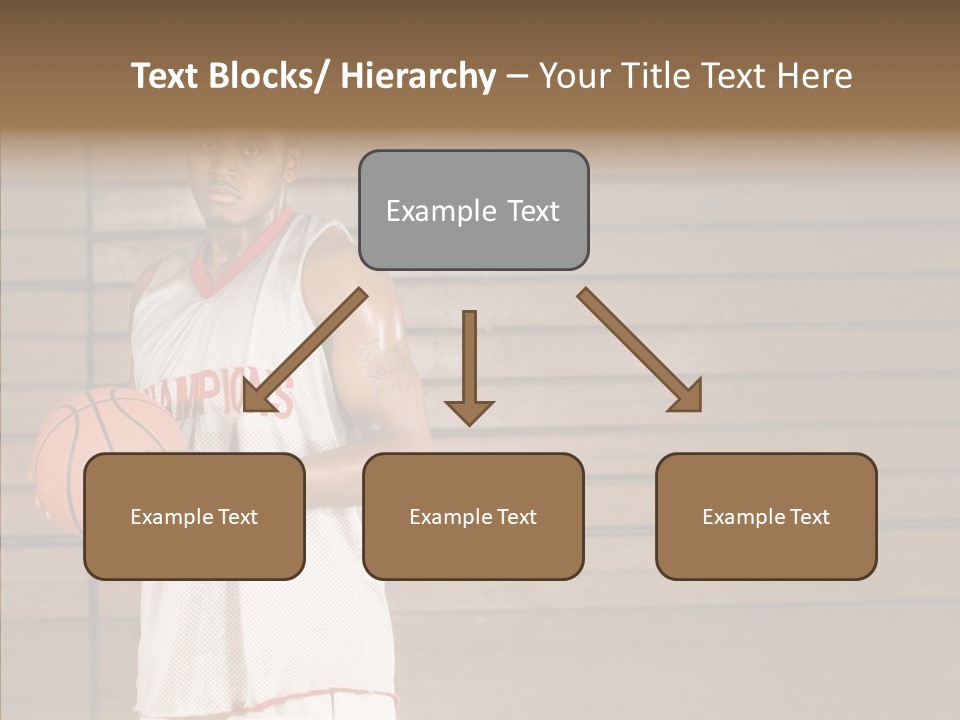 Helping Hand Closeup Two PowerPoint Template