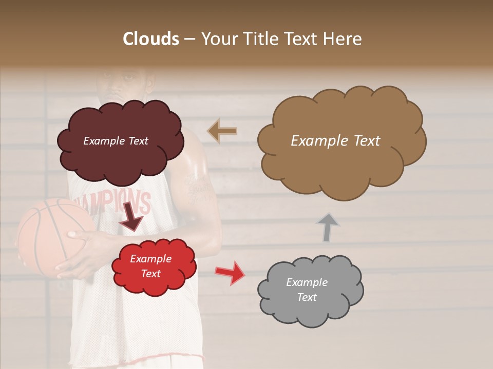 Helping Hand Closeup Two PowerPoint Template