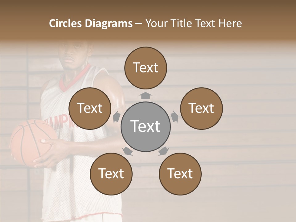 Helping Hand Closeup Two PowerPoint Template