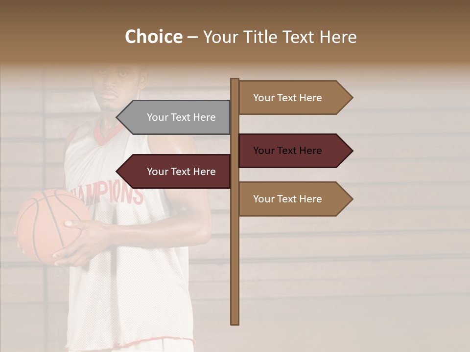Helping Hand Closeup Two PowerPoint Template