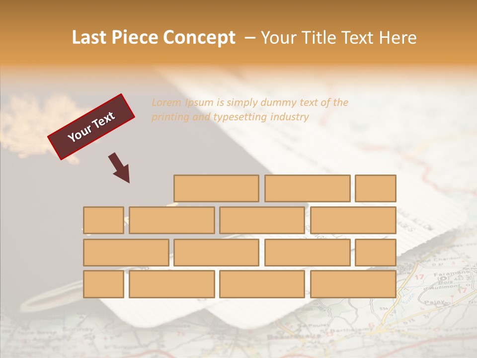 White Background Elder Assist PowerPoint Template