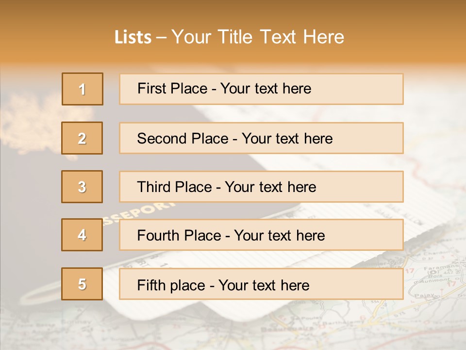 White Background Elder Assist PowerPoint Template