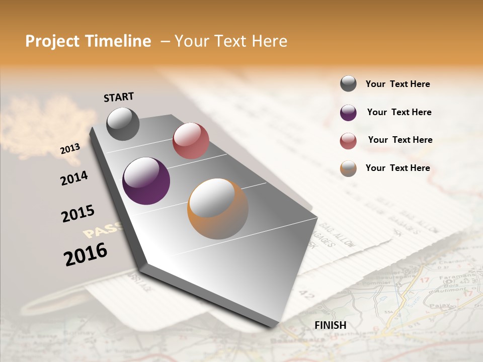 White Background Elder Assist PowerPoint Template