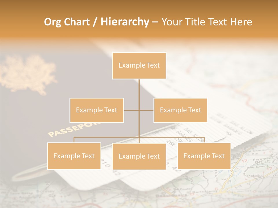 White Background Elder Assist PowerPoint Template