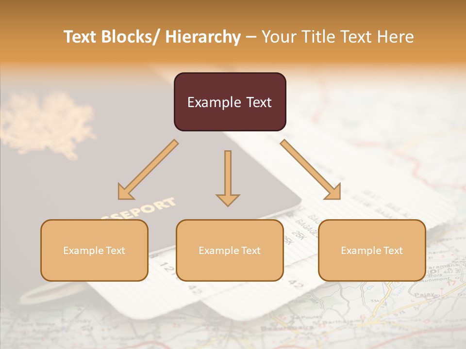 White Background Elder Assist PowerPoint Template